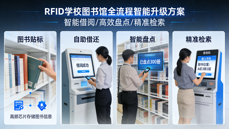 RFID学校图书馆应用方案